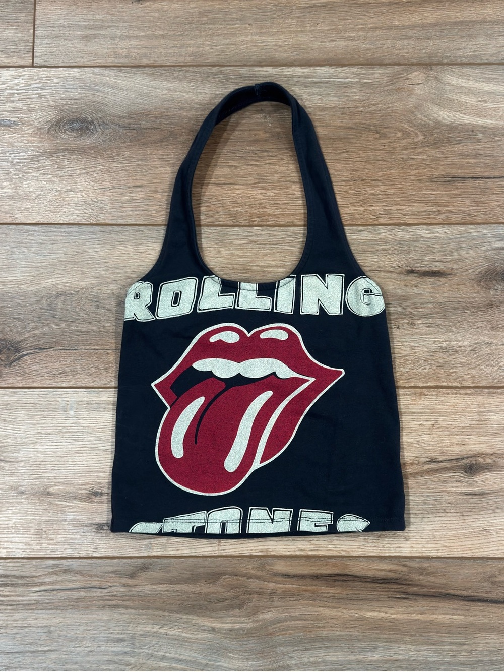AMERICAN EAGLE Chic Y2k Rolling Stones Graphic Halter Top | Size XS